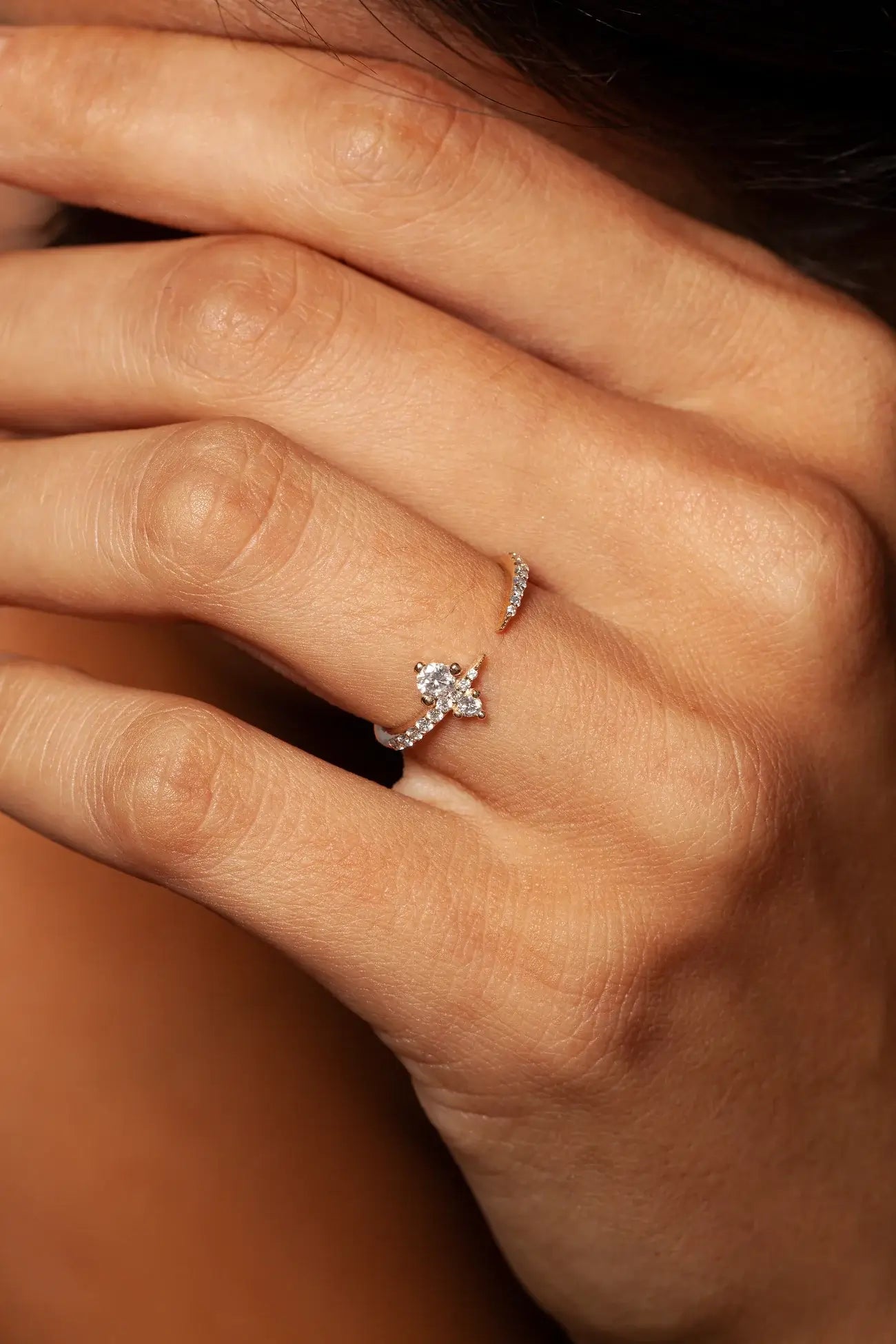 Pave Apex Ring Sophie Ratner