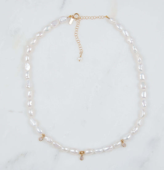 Sorrento Necklace, Freshwater Pearls 1