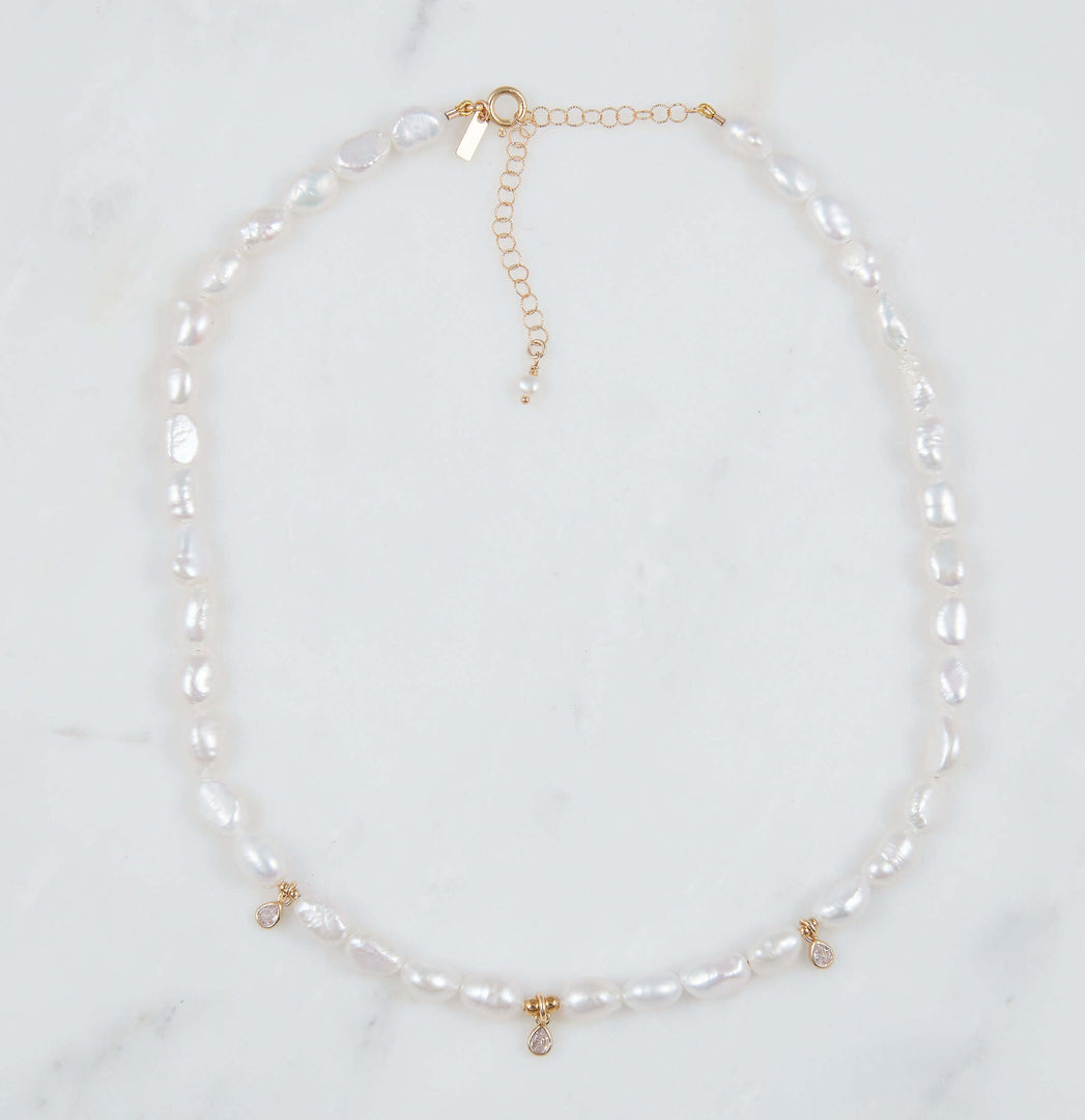 Sorrento Necklace, Freshwater Pearls 1