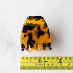 Load image into Gallery viewer, Tiepology-Eco-Natural-Small-Pick-Hair-Clip-Measurements
