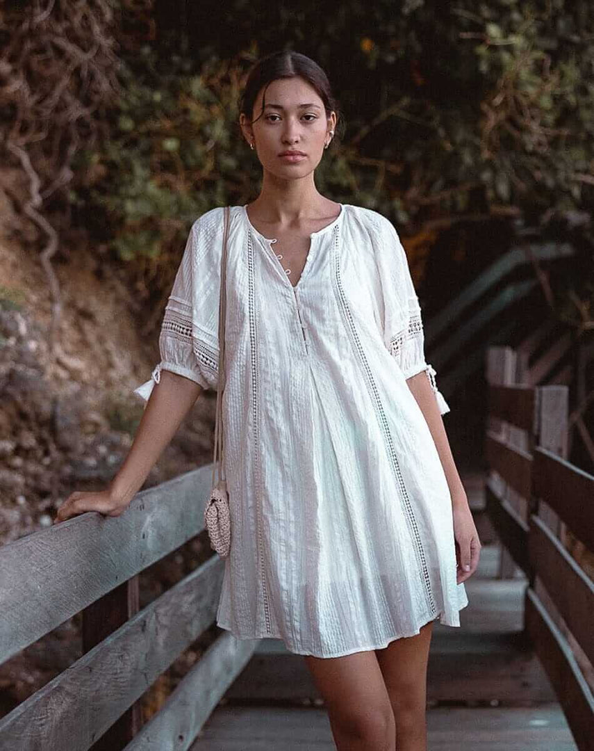 cleobella white mini dress Cleobella White Dresses