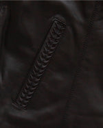 Load image into Gallery viewer, Amsterdam Heritage Urban Leather Jacket in Black
