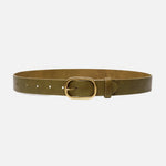 Load image into Gallery viewer, Amsterdam Heritage Olive Leather Belt
