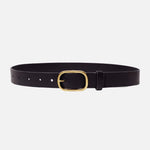 Load image into Gallery viewer, Amsterdam Heritage Marin Black Leather Belt
