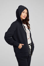 Load image into Gallery viewer, chaser-Lex-Shadow-Black-Zip-Up-Hoodie-02
