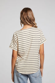 Chaser Amber Striped Tee