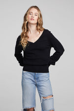 Load image into Gallery viewer, chaser-blackheart-shadow-star-long-sleeve-front-01
