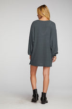 Load image into Gallery viewer, chaser-coda-tunic-charcoal-back-boots

