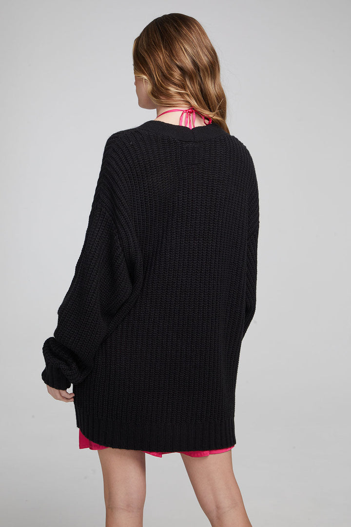 chaser-vibe-shadow-black-cardigan-side-back
