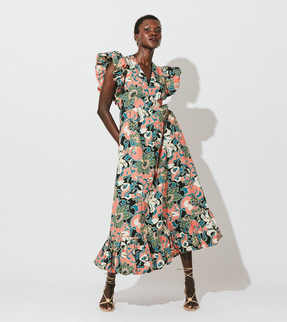 Cleobella Barbara Midi Dress Gypsy Bloom Dress