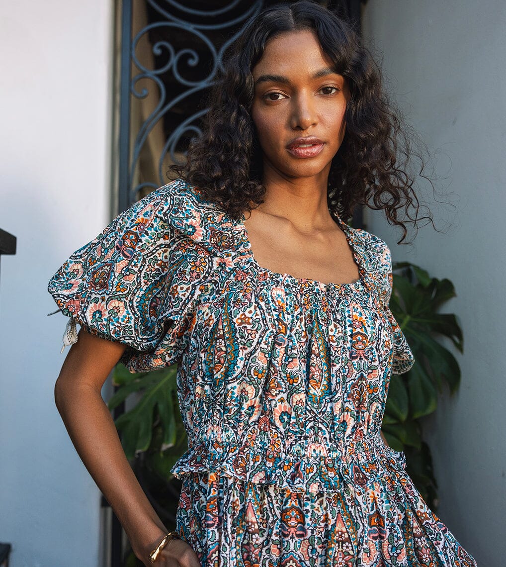 Cleobella Harriet Ankle Dress Meadow Dress