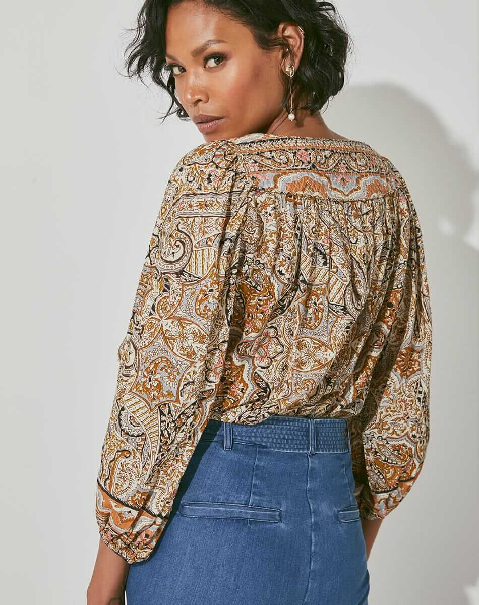Cleobella Tegan Blouse Back