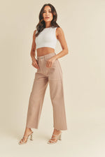 Load image into Gallery viewer, justblackdenim-ur-utility-wide-leg-clay-06
