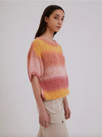 Load image into Gallery viewer, polonio-mica-sweater-rosa-side
