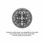 Load image into Gallery viewer, Saint Benedict Candle Coin
