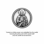 Load image into Gallery viewer, SAINT Candles - Saint Jude Candle - Coin
