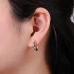 Load image into Gallery viewer, Santa Barara Lifestyle Jewelry Hendry's Hoop Earrings in Gold
