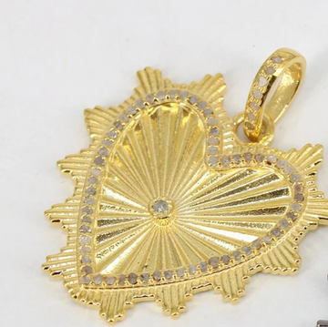 Heart Diamond Pendant