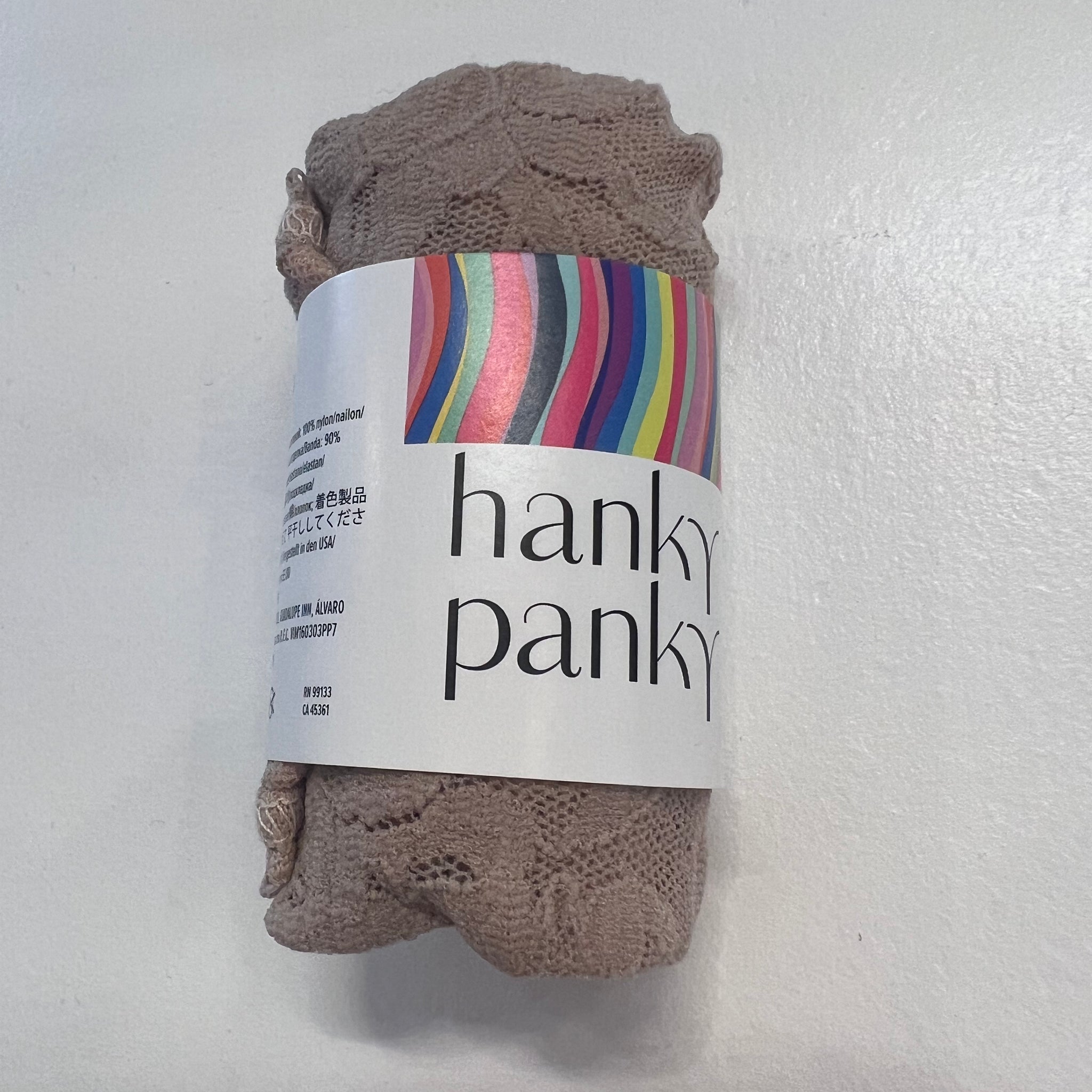 Low Rise Rolled Thong in Chai