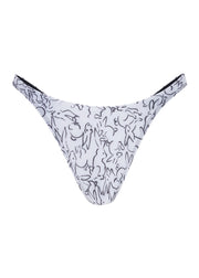 Little Rincon Bottom -white print