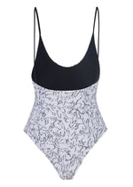 Load image into Gallery viewer, Sands Maillot -white print
