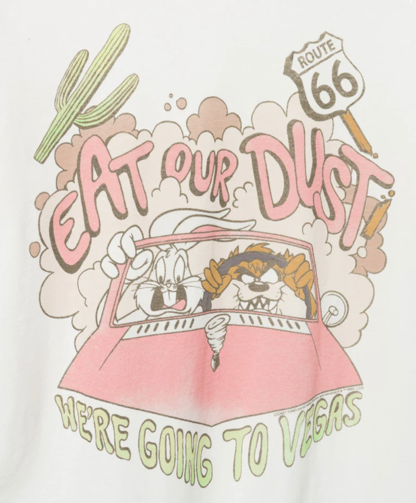 Looney Tunes Busg and Taz Vingate Tee